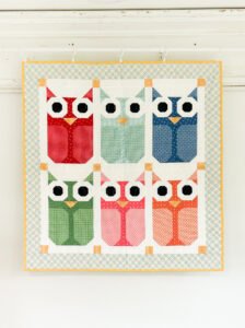 Owl quilt pattern
